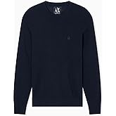 Armani Exchange Mens Cotton Knit Long Sleeve Pullover