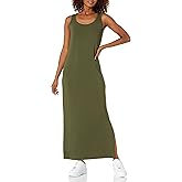 Amazon Essentials Women's Supersoft Terry Racerback Maxi Dress (Previously Daily Ritual)
