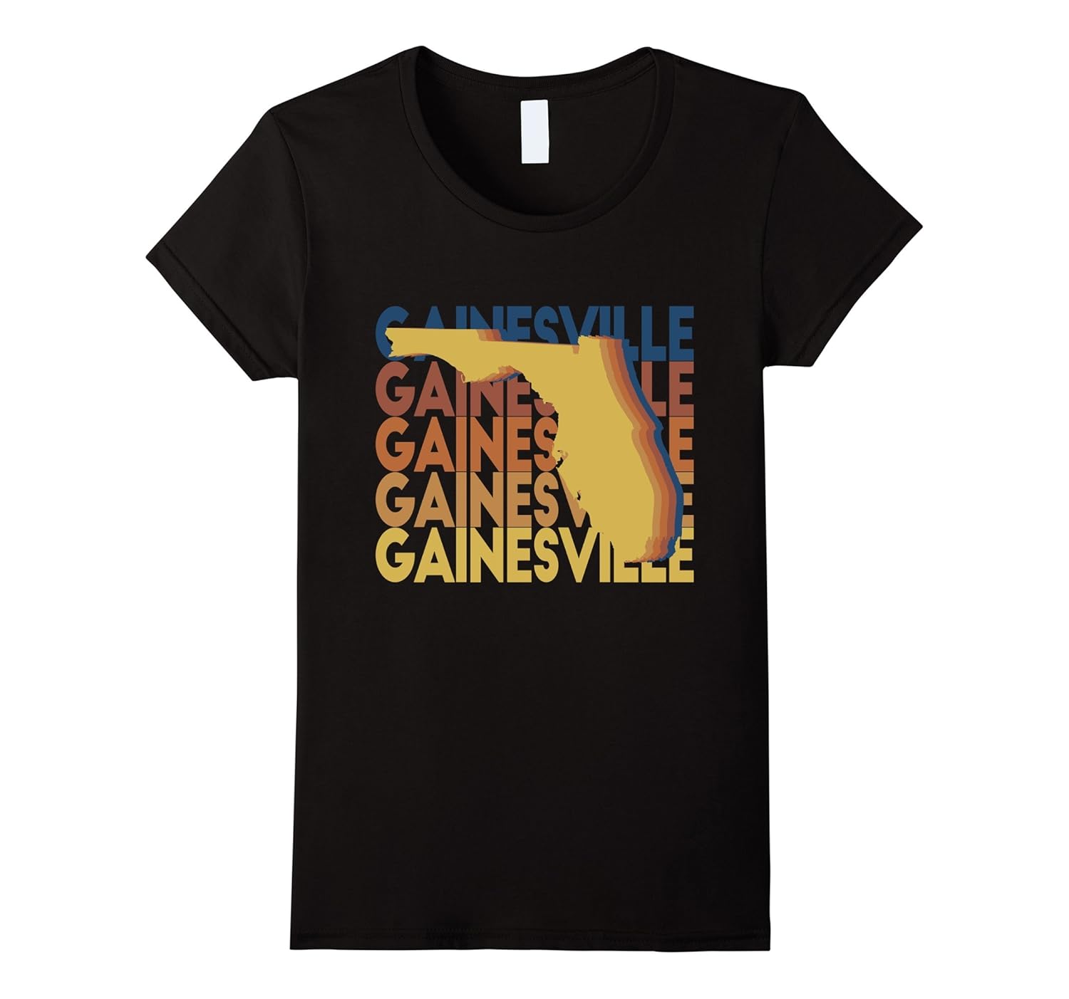 Gainesville Florida T Shirt Vintage Design