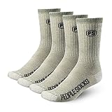 127-crew-green-4pk Unisex Small Medium Socks