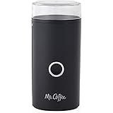 Mr. Coffee Simple Grind 14 Cup Coffee Grinder, Black