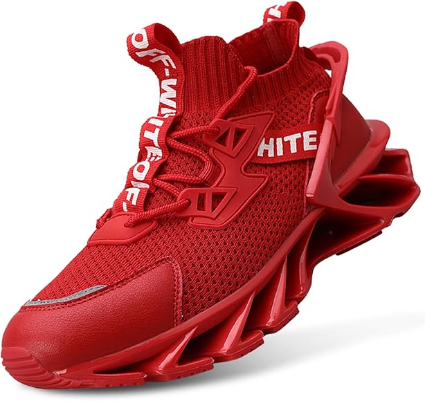 mens red tennis shoes