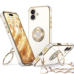 XYZ for iPhone 16 Case with Stand, Phone Case with