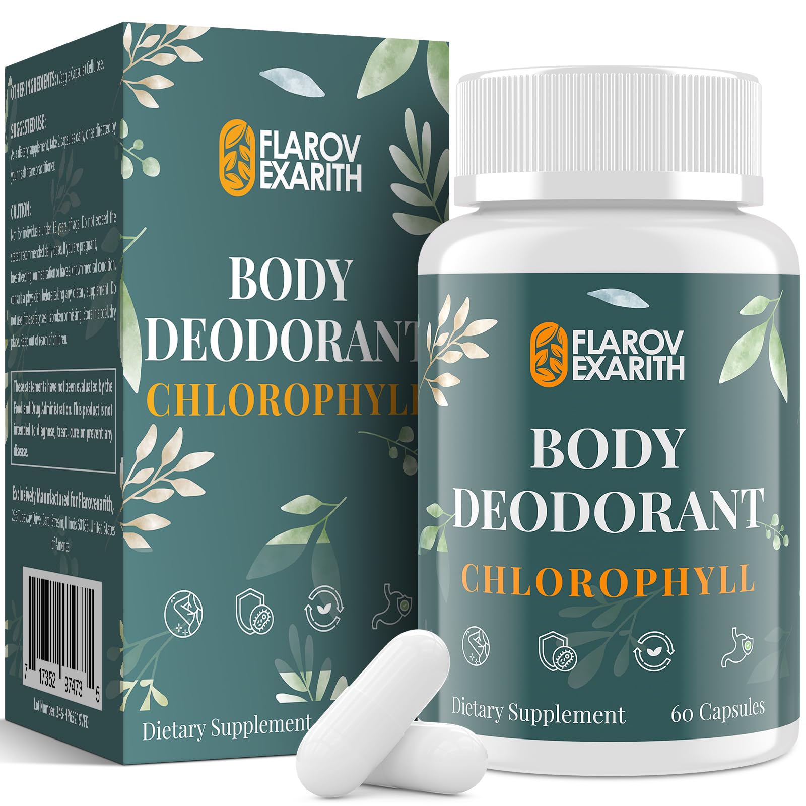 Body Deodorant Chlorophyll