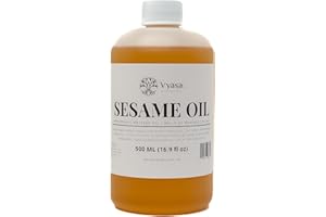 Sesame Massage Oil - Cured & Organic (16.9 oz, 500 ml)