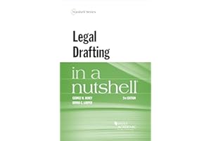 Legal Drafting in a Nutshell (Nutshells)
