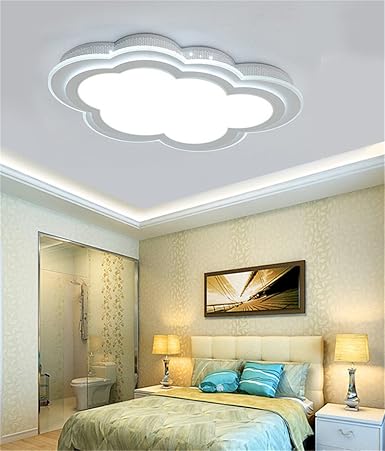 BRIGHTLLT Dormitorios niño luz minimalista moderno creativo nubes LED