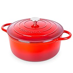 Cast Iron Dutch Oven with Lid – Non-Stick