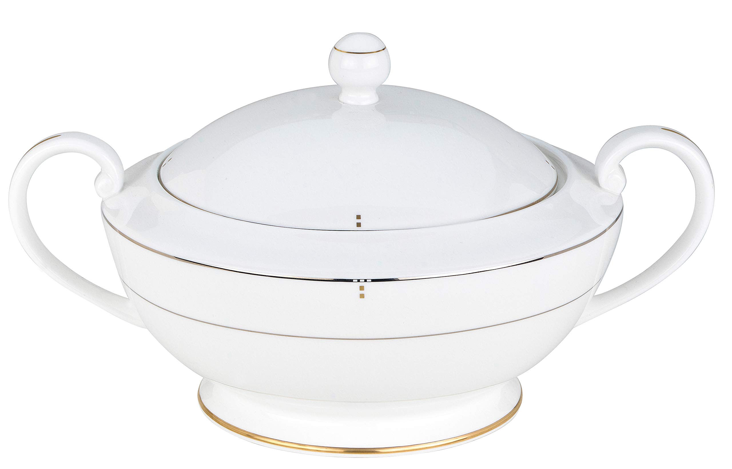 Elia Cubiq Fine Bone China Soup Tureen with Lid 250cl