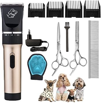 Dxabletondeuse Chien Chat Rasoir Cheveux Professionnel Toilettage Electrique Clipper Detachable Lames Rechargeable Sans Fil Tondeuse Pour Animal Domestique Pour Chiens A Poils Longs Manteaux Epais Chat Cheval Animal Tondeuse Silencieux Et Tondeuse Dxabletondeuse Chien Chat Rasoir Cheveux Professionnel Toilettage Electrique Clipper Detachable Lames Rechargeable Sans Fil Tondeuse Pour Animal Domestique Pour Chiens A Poils Longs Manteaux Epais Chat Cheval Animal Tondeuse Silencieux Et Tondeuse