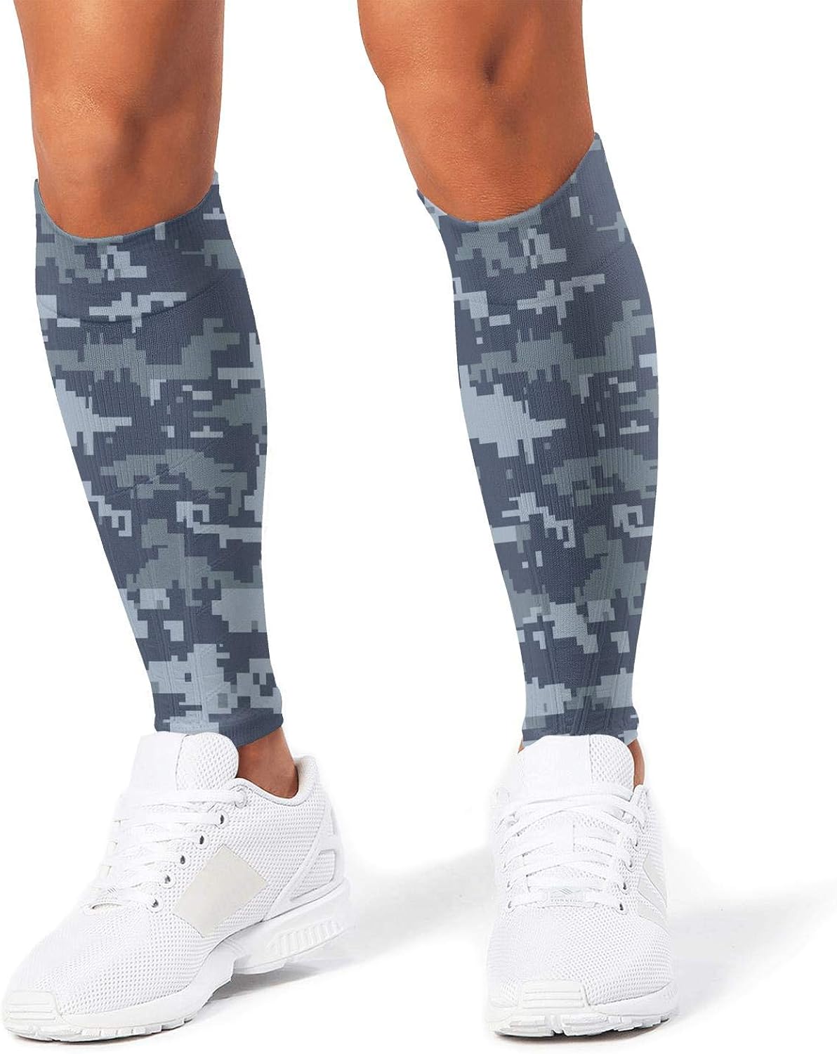 Army Camo Camouflage Military Leg Compression Sleeves Women's Leg Sleeve for Hiking