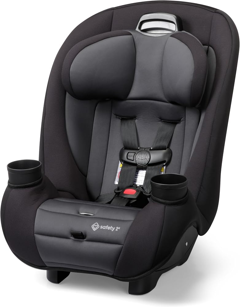 Safety 1st Ellaris 3-in-1 Convertible Car Seat, Slim Fit Design, Rear & Forward-Facing, 5-Position Headrest, Travel-Friendly