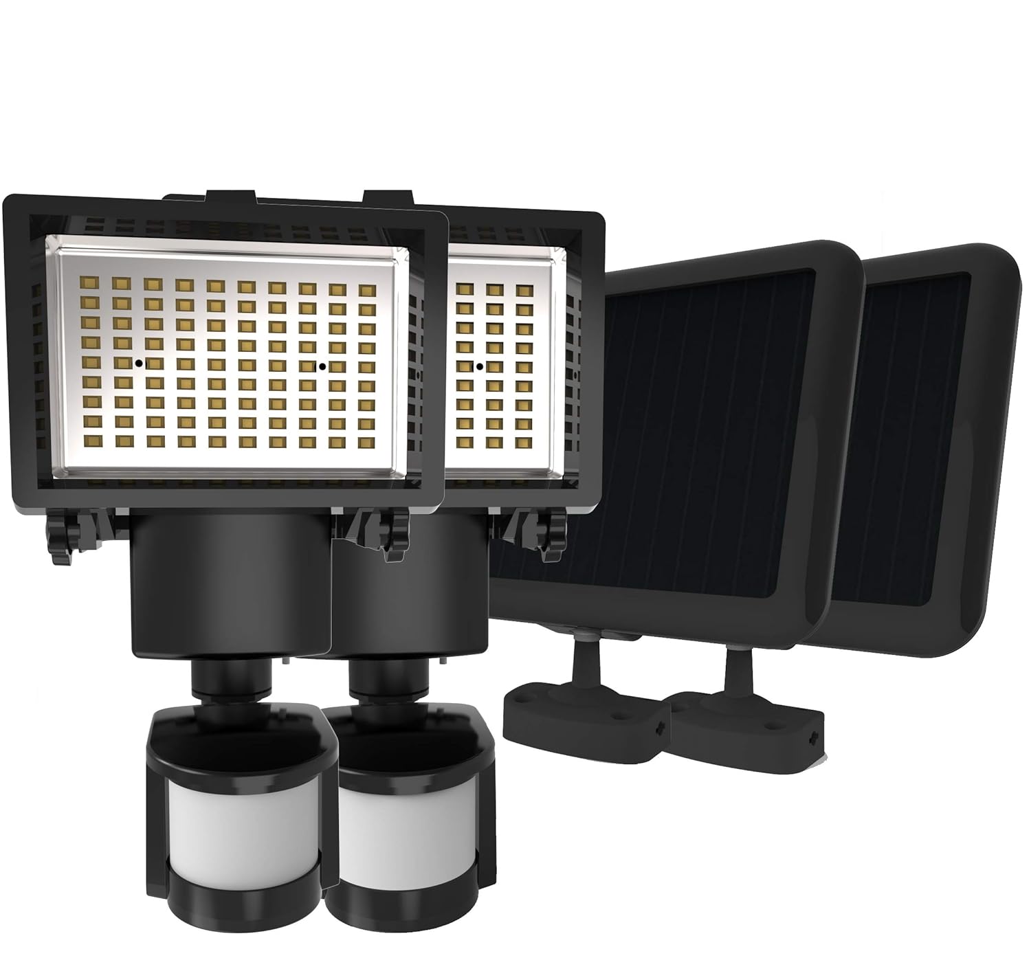 Solar Lights Lampat Bright 90 LED Solar Powered Security Lights