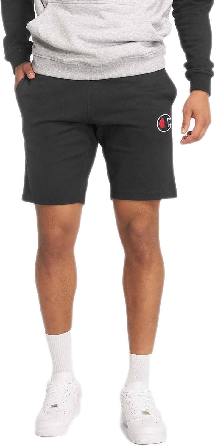 champion sweat shorts black