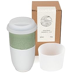 NOVA CERAMICS Travel Mug - Tea Tumbler– Microwave