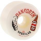 Speedlab Wheels Danforth White Skateboard Wheels - 58mm 97a (Set of 4)