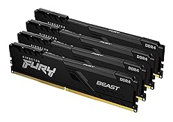 Kingston FURY Beast 64GB (4x16GB) 3200MHz DDR4 CL16