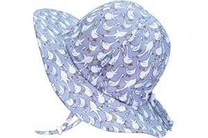 JAN & JUL Adjustable Cotton Floppy Sun Hat with 50+ UPF Protection for Boys