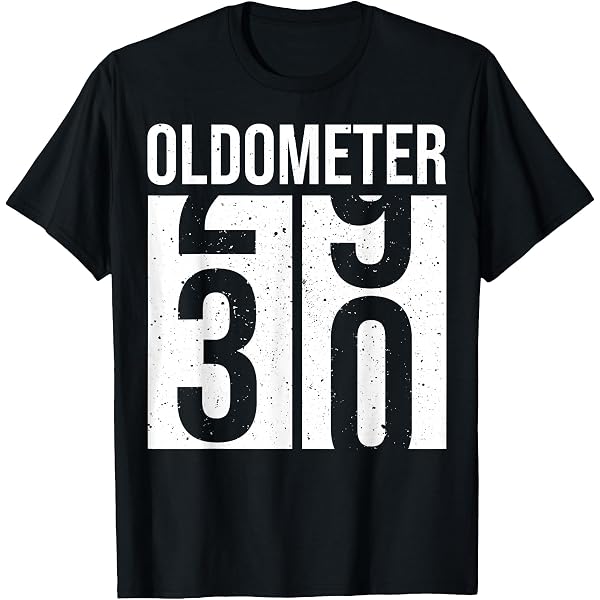 T-shirt 30th Birthday Pour Homme - Coton, Taille Personnalisée, Neuf Sans étiquettes