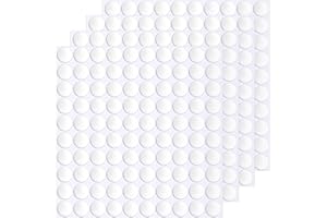JANYUN 1500 Pcs Double Sided Sticky Dots Removable Round Putty Clear Double Sided Tape for Crafts No Trace Sticky Tack Adhesi