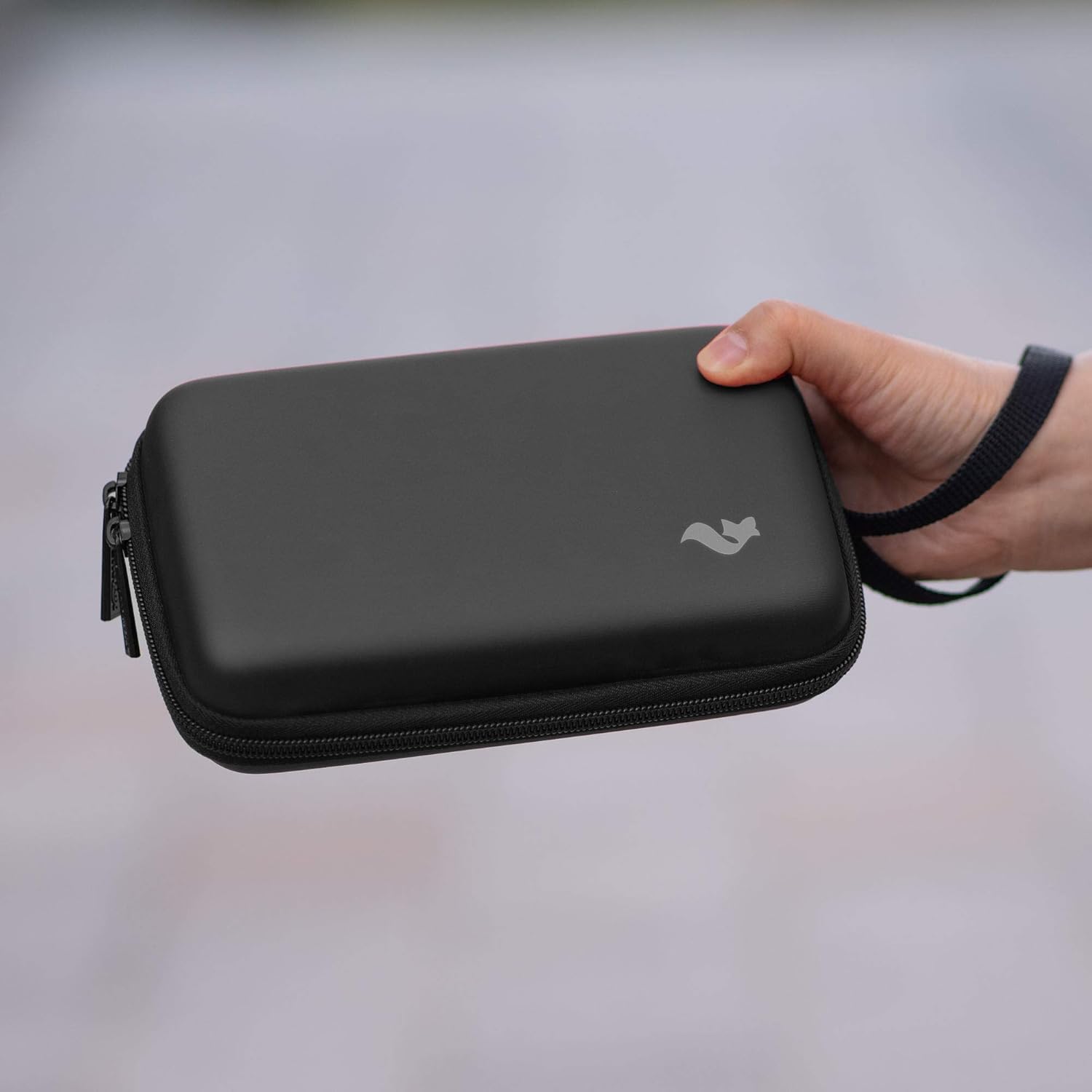 Carry Case for Nintendo 2DS XL/3DS XL + Large Stylus, Car Charger, Charging Cable and Ear Buds - Black