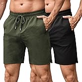 COOFANDY Men's Athletic Running Shorts 7" Quick Dry Lightweight Workout Gym Basketball Hiking Shorts with Pockets