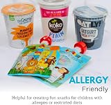 Nom Nom Kids 4 x Reusable Food Pouches 140ml Side Fill BPA Free UK Designed view 6