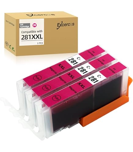 E-Z Ink Compatible Ink Cartridge Replacement For Canon PGI-280XXL PGI 280 XXL Compatible With PIXMA TR7520 Tr8520 TS6120 TS6220 TS8120 TS8220 TS9120 - View #7