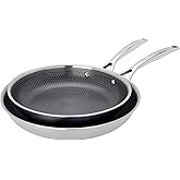 Henckels Paradigm Ceramic 2-pc Stainless Steel Dual Performance Fry Pan Set