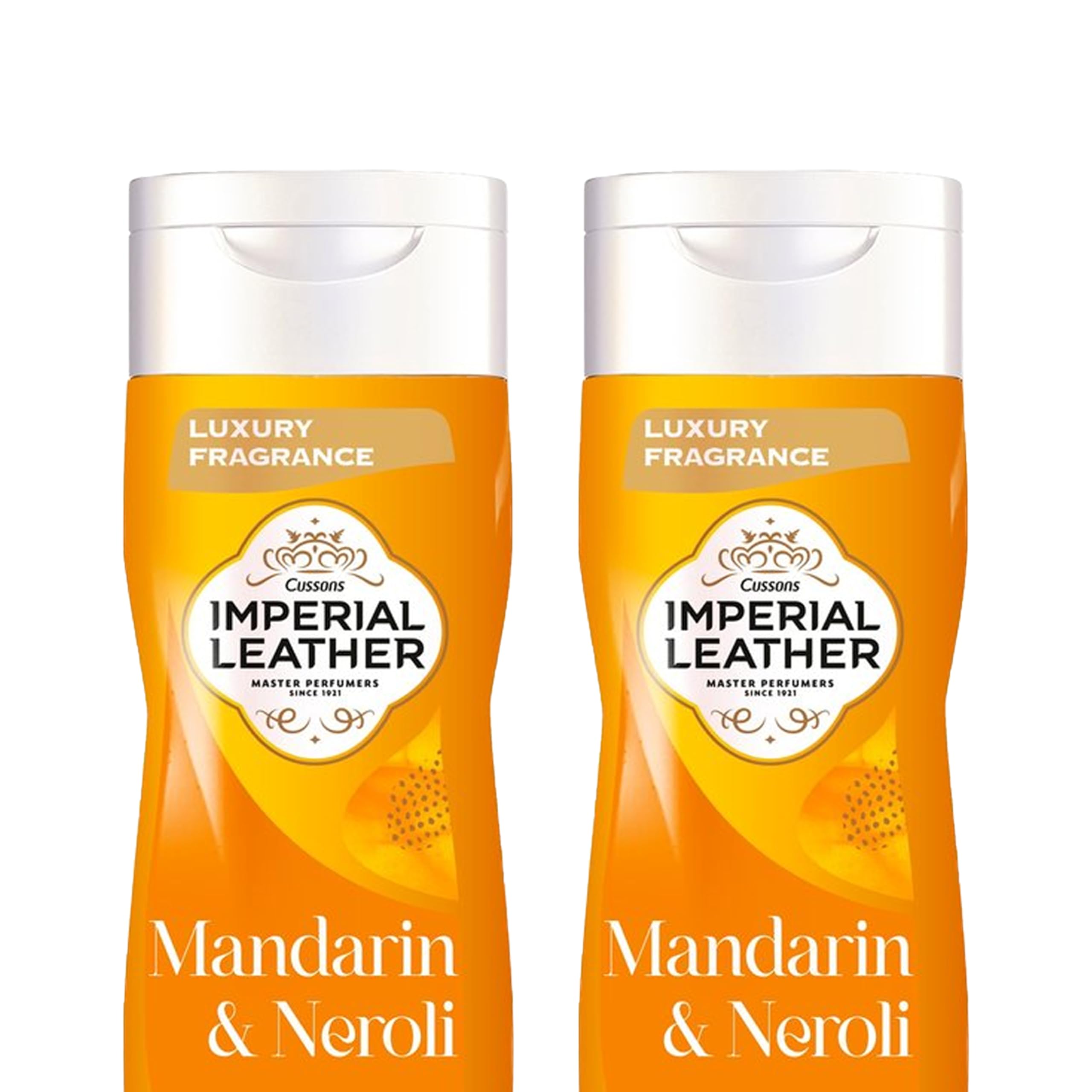 CREATE ZONE Imperial Leather Mandarin & Neroli Shower Gel, Luxurious and Refreshing Body Wash, Suitable for Vegans, 250ml X (Pack Of 4)