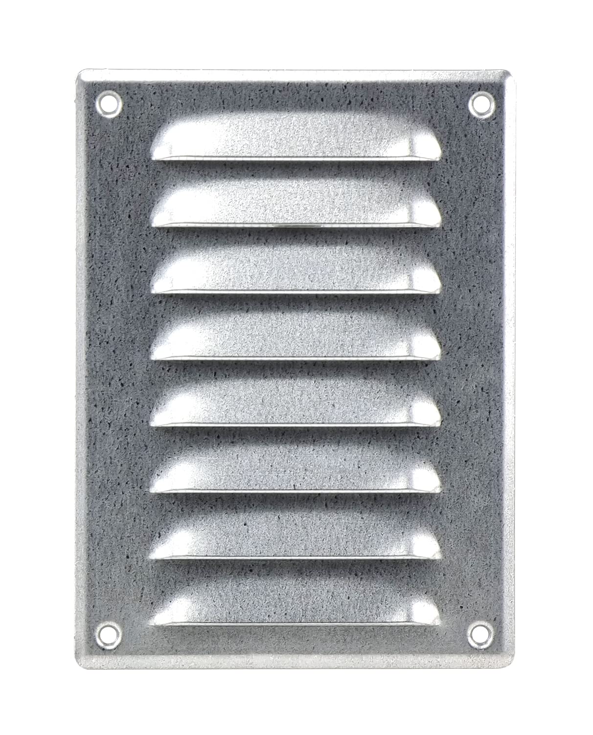 Steinberg14 Galvanised Steel 140x190mm Metal Air Vent Cover with Insect Mesh - 5.5x7.5 inch Ventilation Grille - Rectangular Air Vents for Outdoor and Indoor - Air Vent Register for Walls and Ceilings