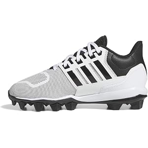 adidas Boys Ultra Molded Rubber American Sneakers Shoes - White