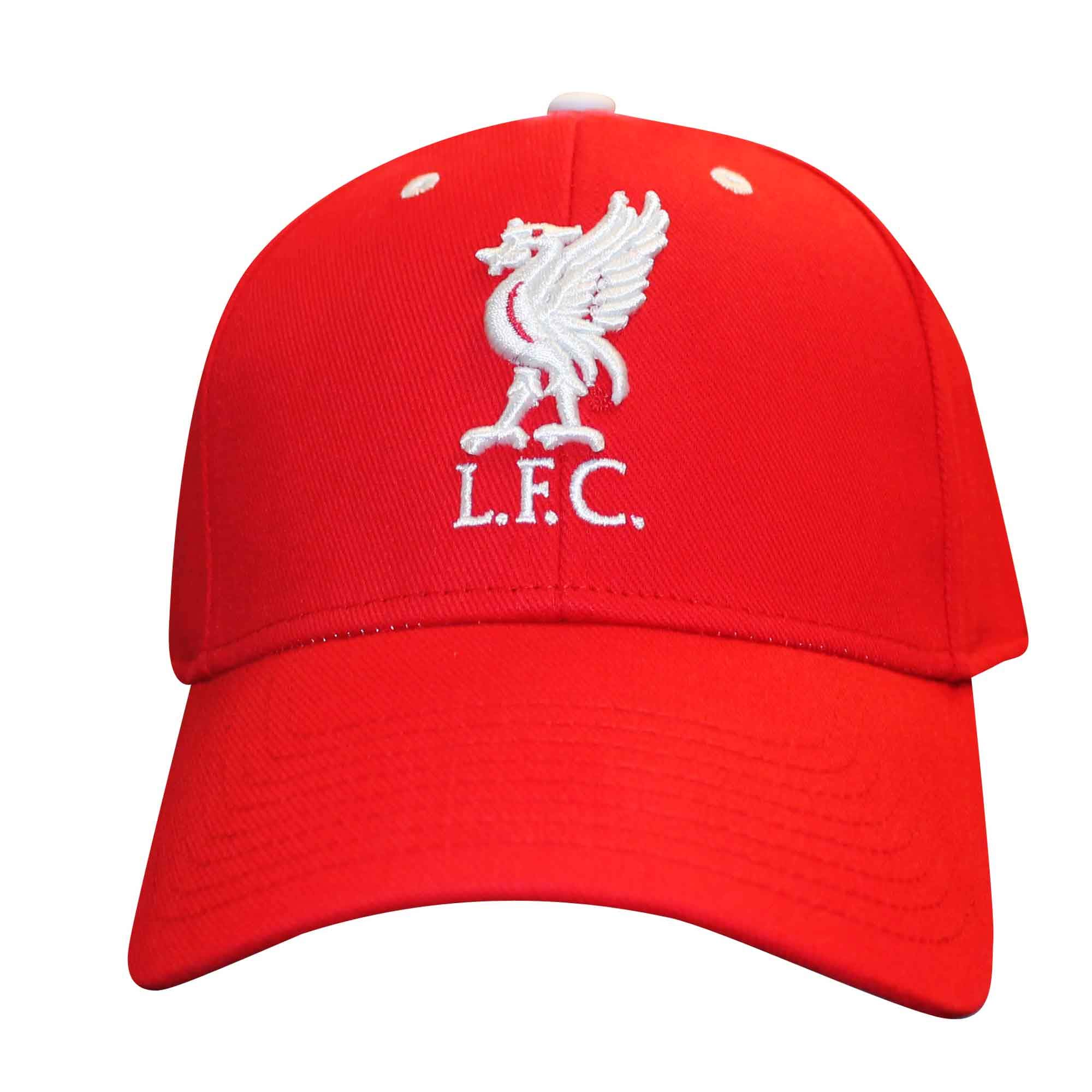 Official Liverpool Football Premier League Champions Football Crest Baseball Cap