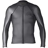 XCEL 2/1mm Men's AXIS Smoothskin Jacket - Front Zip - Black/S