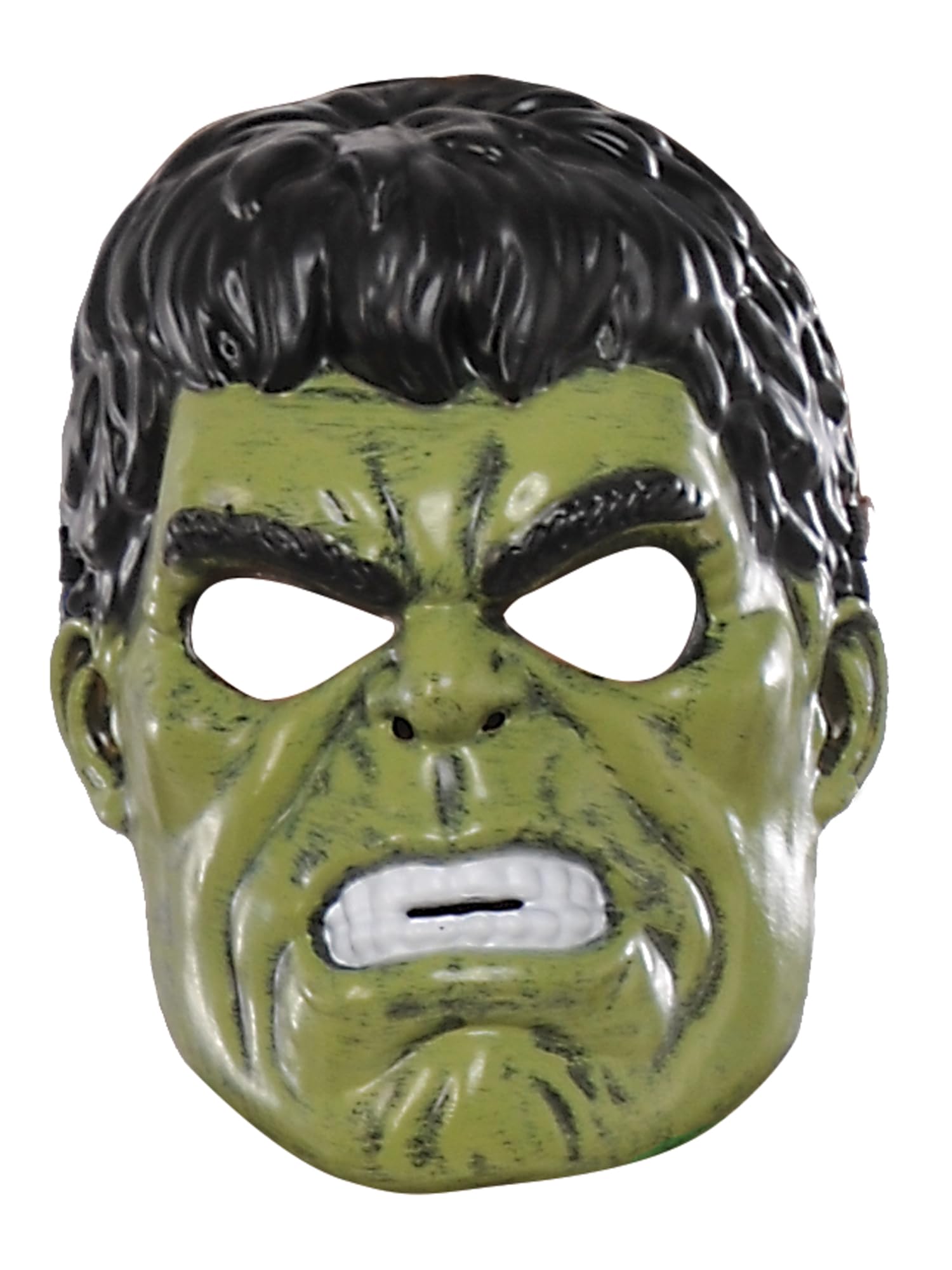 Rubies Marvel Avengers Hulk Deluxe Child's Mask Costume Accessory, One Size, Green Halloween