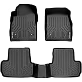 SMARTLINER Custom Fit Floor Mats 2 Row Liner Set for 2012-2017 Buick Verano