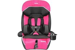 Harmony Defender 360 MAX SIP Harnessed Booster Seat – 3-in-1 Combination Deluxe Car Seat, Machine-Washable Cover, For Childre