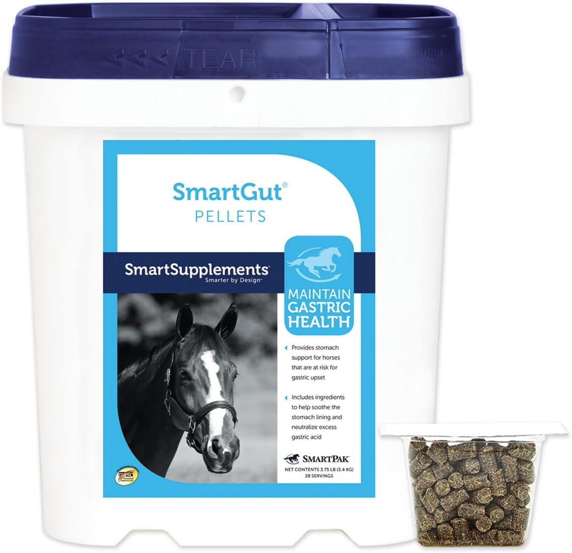 SmartGut Horse Supplement Pellets 15lb Bag Amazon.ca Pet Supplies