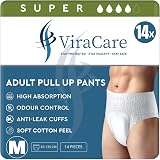 ViraCare 14 x Nappies Maximum Absorbency Medium 65-135 cm view 1
