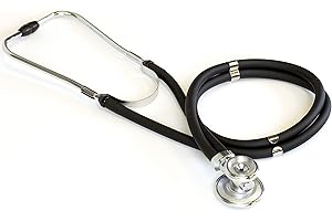 Primacare DS-9295-BK 30" Sprague Rappaport Style Stethoscope for Doctors, Nurses and Medical Students, First Aid Professional