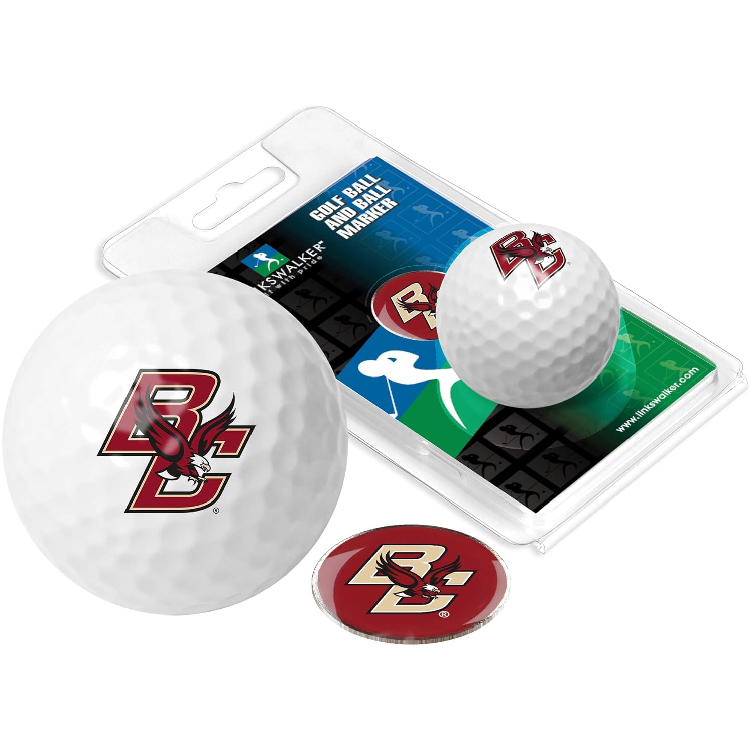 NCAA Boston College Eagles Golf Ball One Pack with