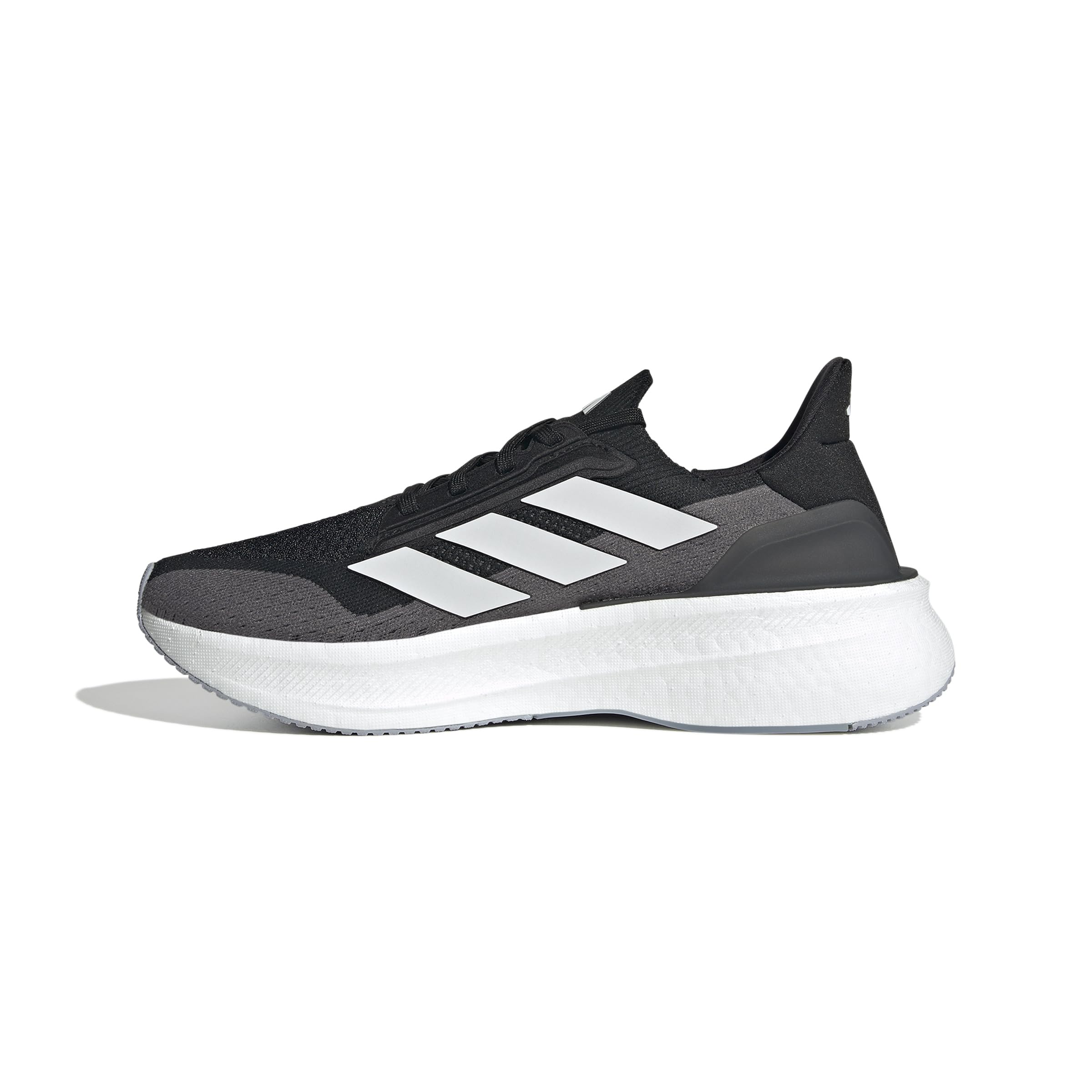 Photo 1 of adidas Men's Ultraboost 5X Running Sneaker, Black/White/Carbon, 12