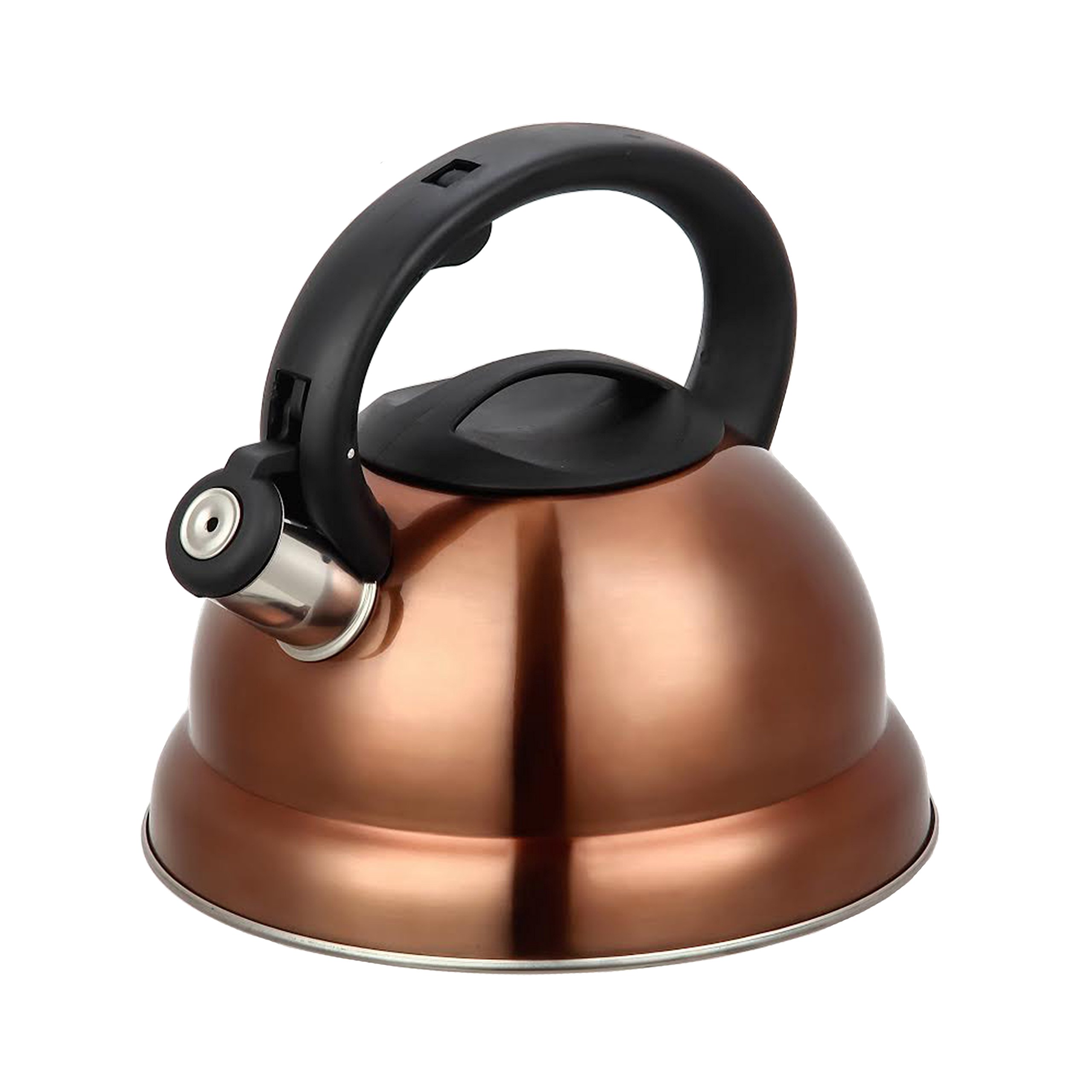 Buy 3 Quart Whistling Tea Kettle Modern Stainless Steel Whistling Tea