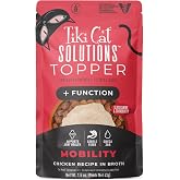 Tiki Cat Solutions Topper, Mobility, Chicken Recipe in Broth, 1.5 oz. Pouch (12 Count)