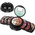110 Colors Makeup Kit for Women Girl Full Kit Gift Set with Mirror All in One Make up Palette Included Eyeshadow Glitter Lipstick Concealer Eyeliner Eyebrow Highlighter Contour Blusher Compact PowderN