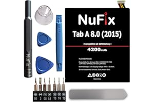 NuFix Battery Replacement Kit for Samsung Tab A 8.0 (2015) SM-T350 EB-BT355ABE (Battery + Pro Kit)