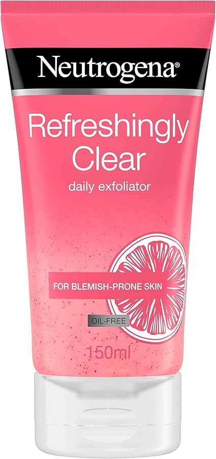 neutrogena refreshingly clear daily exfoliator