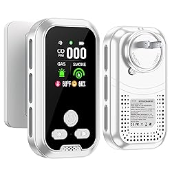 HAKINAKU 5in1 Plug in Smoke & Carbon Monoxide