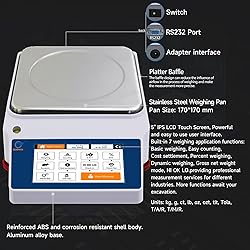 RUISHAN 3kg x 0.01g Smart Laboratory Analytical