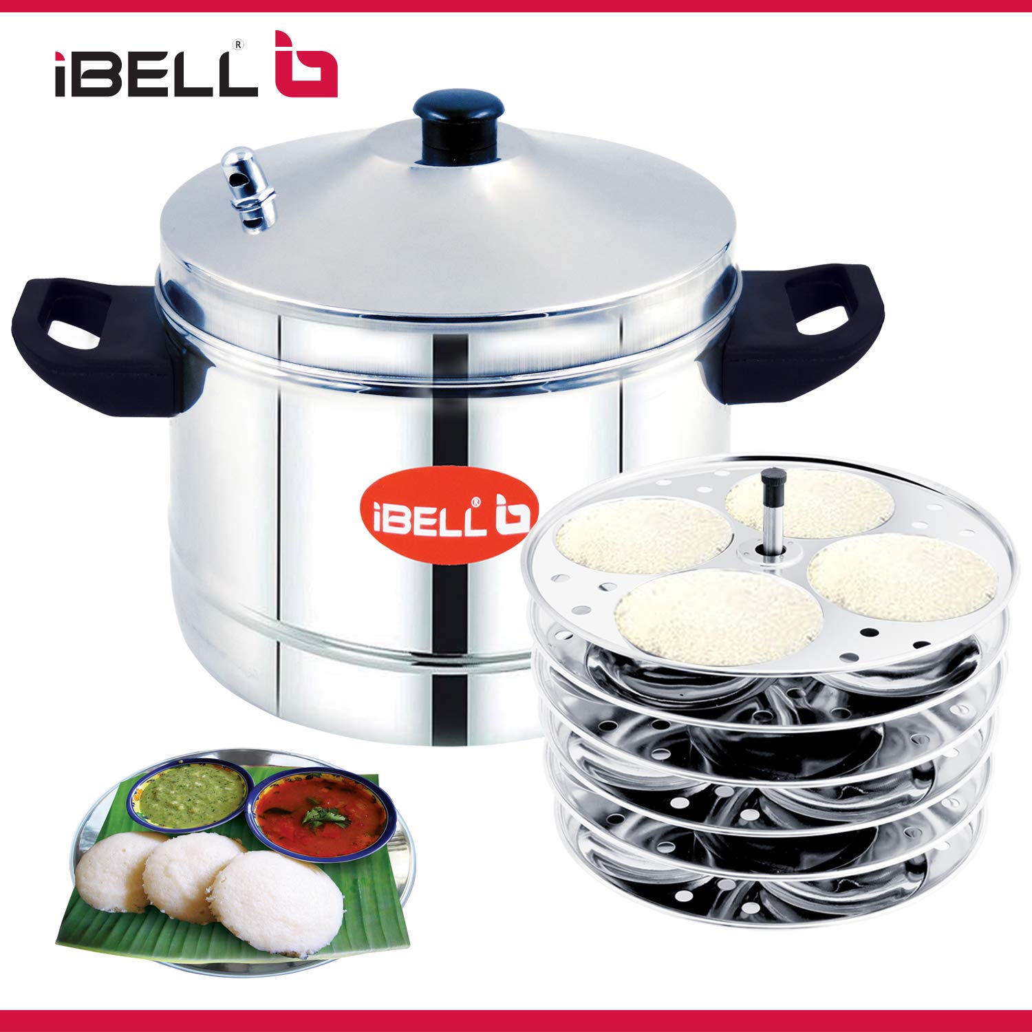 IBELL Stainless Steel Idly Cooker
